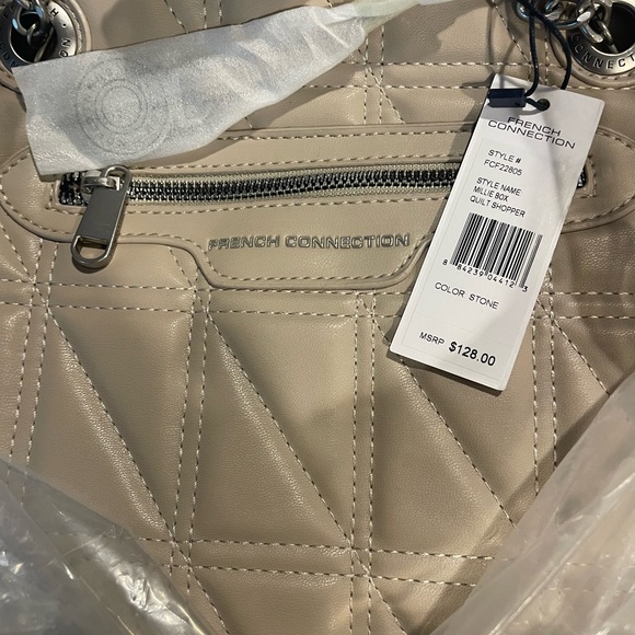 NWT French Connection Quilted Purse - Picture 10 of 11